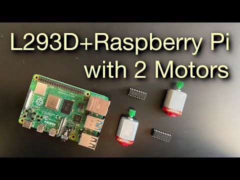 L293D IC and Raspberry Pi for Motor Control: gpiozero