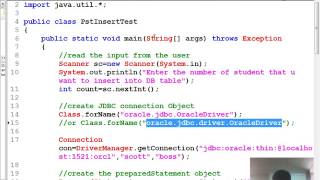 25 Advanced java tutorial |JDBC | Select Query using PreparedStatement | adv java