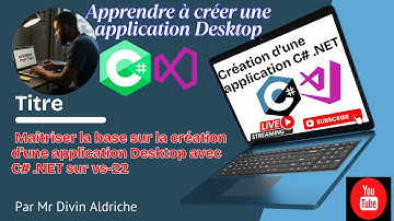 🔴 [LIVE] Apprendre C# et .NET avec Visual Studio – Débutant à Pro | Programmation Orientée Objet