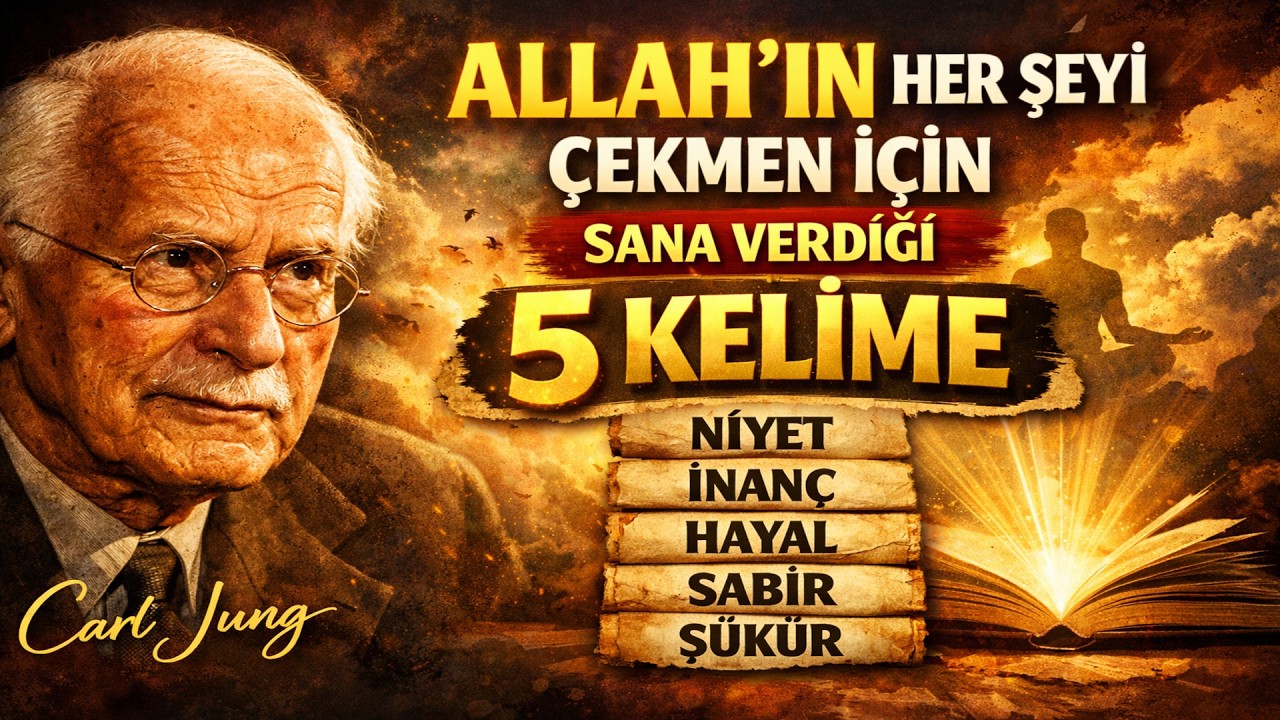 ALLAH'IN Her Şeyi ÇEKMEN İçin Sana Verdiği 5 KELİME | Carl Jung