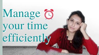 Mastering the ART of Time Management| Time Management tips #productivity