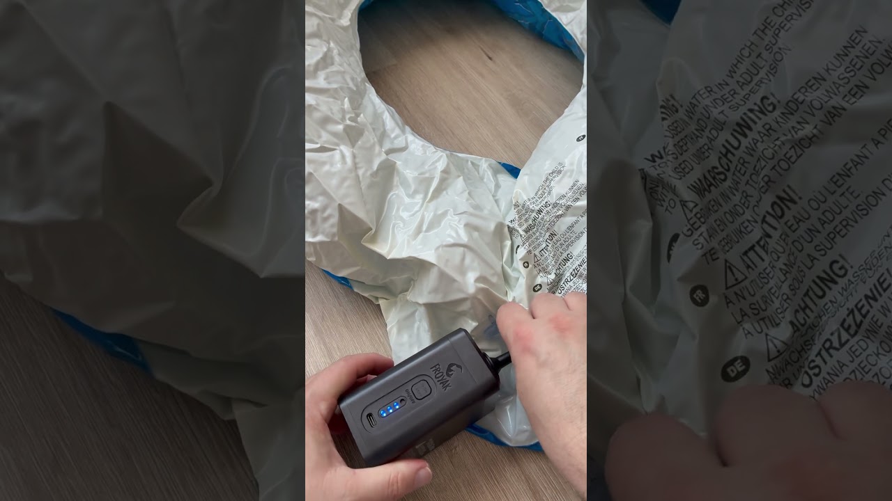 FROYAK AIR PUMP RECHARGEABLE BATTERY POWERED DEFLATE 