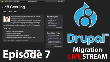 Drupal 7 to 8 LIVE Migration - Ep 7 - Local dev environment comparison, blog theming