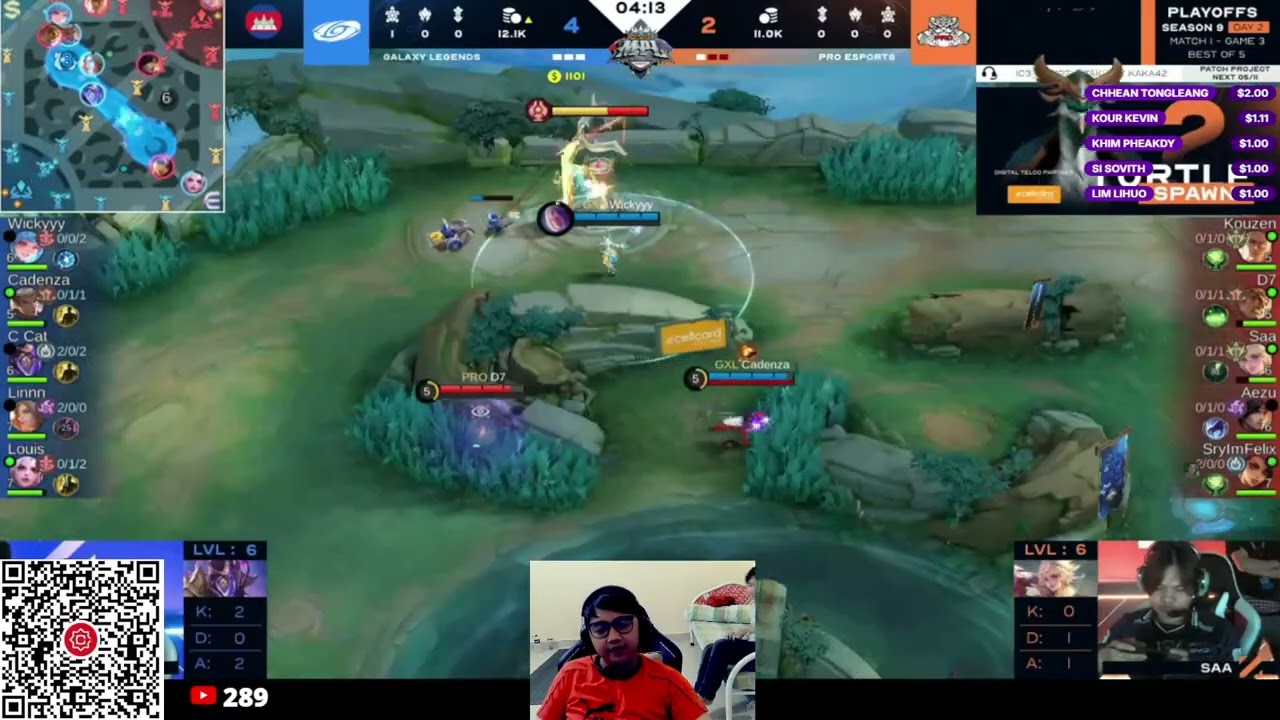 Game 3: Galaxy Legends vs PRO Esports - MPL KH Season 9 វគ្គ Play_Off