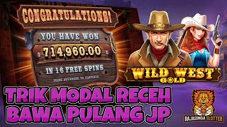 MENANG SLOT WWG WILD WEST GOLD MODAL RECEH AUTO JP DI RAJASPIN