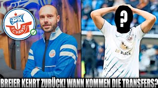 Breier kehrt zurück und wird Teammanager! Wann kommen die ersten Transfers? | Hansa Rostock News