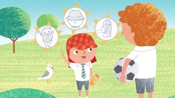George The Sun Safe Superstar - Book Animation