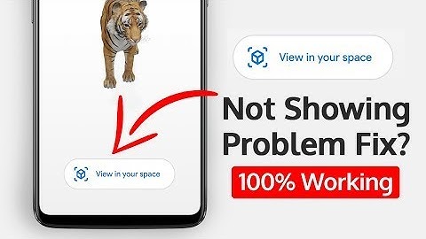 Google 3d animals not working | problem fix ? | View in your space not working problem 1000% fix 😱