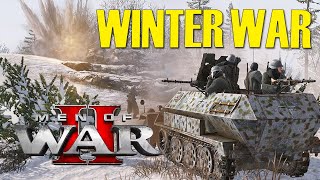 GERMAN MECHANISED meets FIERCE RESISTANCE during WINTER CONFLICT! | Men of War 2 Gameplay