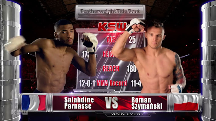 #OnThisDay: Salahdine Parnasse vs. Roman Szymanski | XTB KSW 81