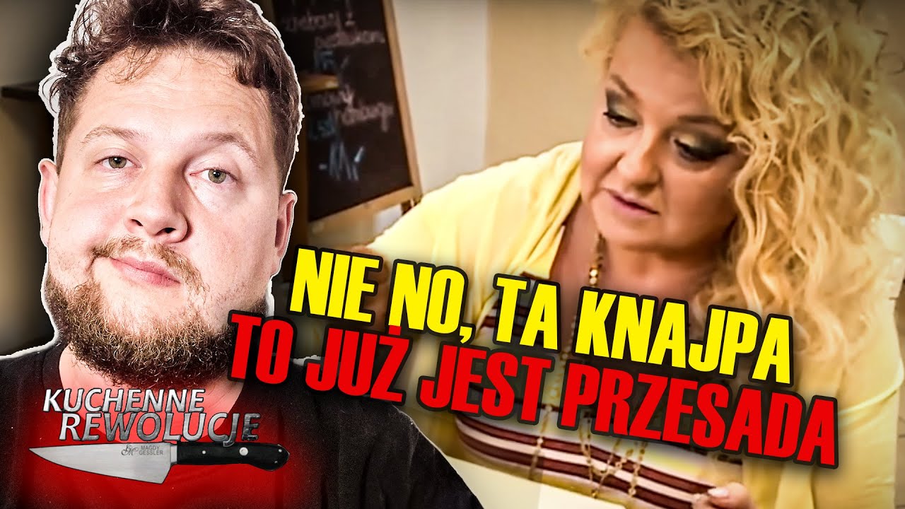KUCHENNE REWOLUCJE i SZEF KUCHNI PRZYSZEDŁ PIJANY DO ROBOTY *OSTRO*