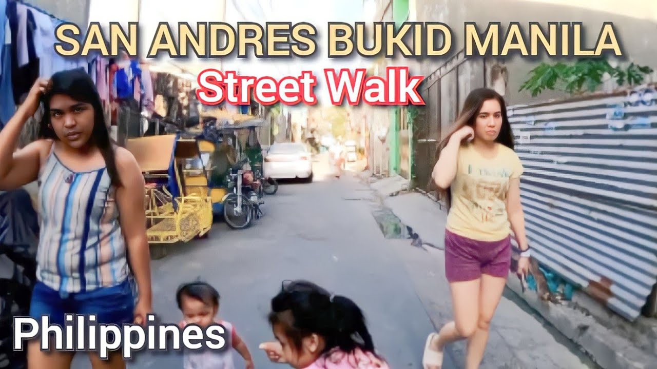 Exploring Neighborhoods of San Andres Bukid,Manila. Philippines [4K