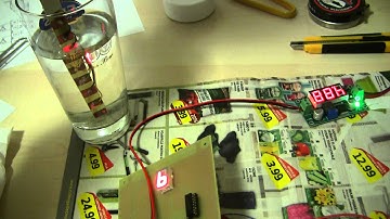 Numeric water level indicator - working properly