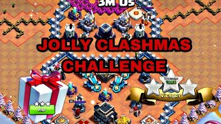 Easily 3 star jolly clashmas challenge ।। coc new event ।। (#CLASH OF CLANS)
