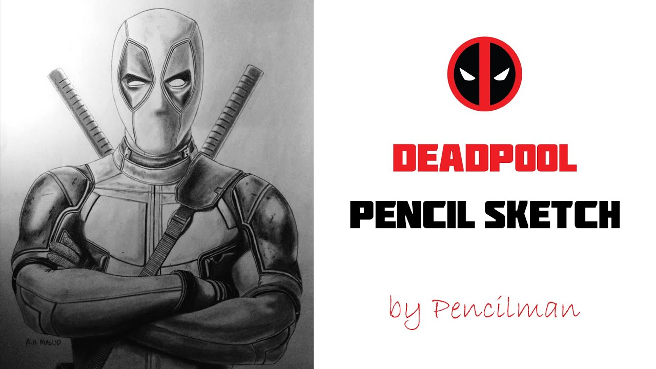 Update 75+ deadpool pencil drawing super hot