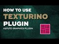 How to use the TEXTURINO plugin in Illustrator