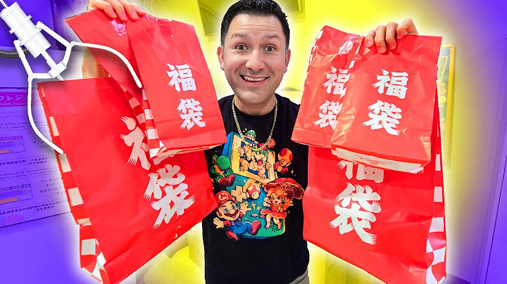 We are Addicted to Japan's Lucky Bag Claw Machines!