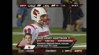 2007: #7 West Virginia Mountaineers vs. Louisville Cardinals