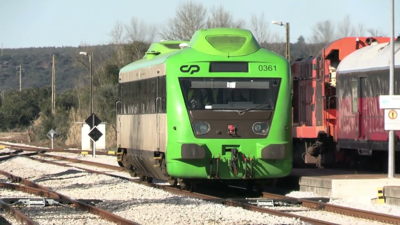 CP Regional, Medway e Dresinas da IP - Linha do Leste - Torre das Vargens - 05 Feb 2025