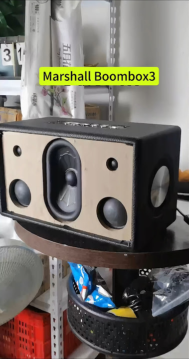 DIY Marshall Boombox3, Bluetooth speaker