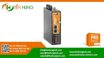 WEIDMULLER - MÔ-ĐUN IOT-GW30-4G-EU – 2682630000 TIENHUNGTECH