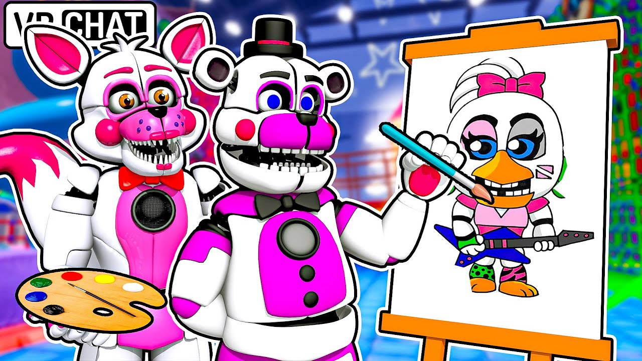 Funtime Chica - Desenho de catgamesbr - Gartic