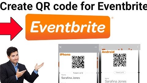 how to create a QR code for eventbrite event app 2023 tutorial