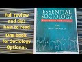 Essential sociology by nitin sangwan for upsc mains full review