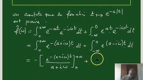 2020-transf de Fourier de exp(-aItI)- exo-4