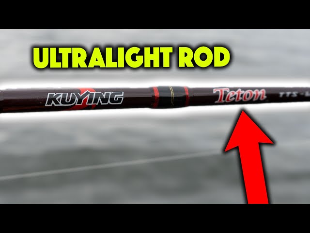 Fishing With The KUYING TETON Ultralight Rod! 