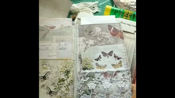 Stacked Envelope journal (work in progress). DTP for Shabbydabbydoodah