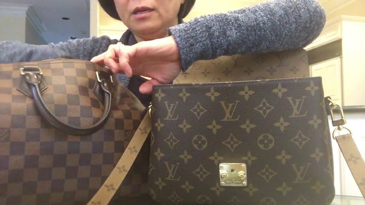 Louis Vuitton Speedy B 25 vs. Pochette Metis - Which one to buy? - YouTube