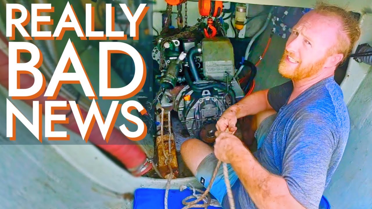 BIG PROBLEM with our YANMAR ENGINES! [Ep122 RED SEAS]