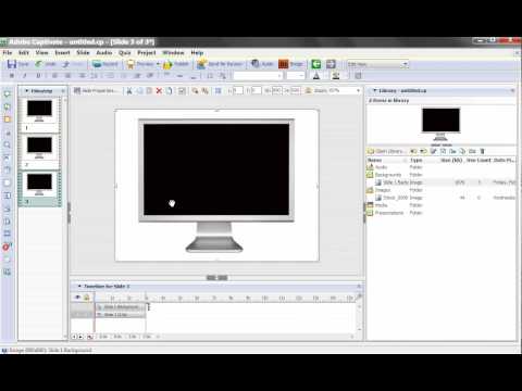 Captivate 4 Quick Tip: Re-using content from the library