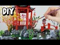 Японский сад в миниатюре / Miniature Japanese garden / DIY