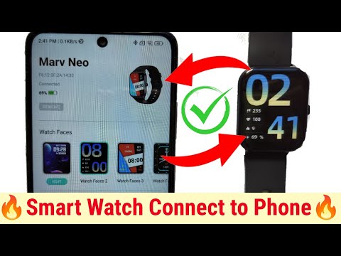 How to Connect BeatXP Marv Neo Smartwatch to Phone | Connect Smartwatch to Phone | BeatXP Marv Ne...