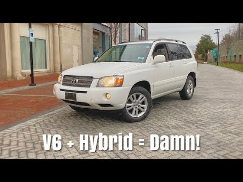 The 2006 Toyota Highlander Hybrid is a Fun Cheap Family SUV!