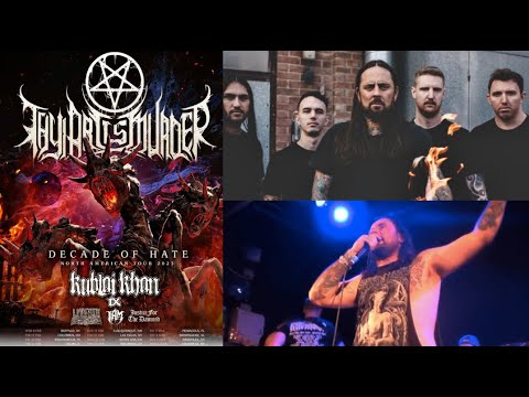 Thy Art Is Murder Hate North American tour announced w/ Kublai Khan, I Am, Undeath