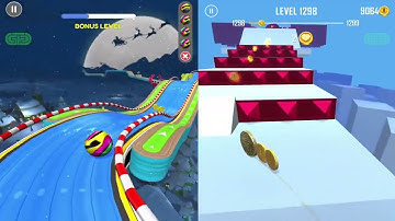 Going Balls New Update Christmas World Vs Coin Rush All Levels Gameplay Android,iOS Walkthrough