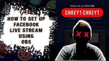 BROADCAST WITH FACEBOOK LIVE USING OBS  TAGALOG