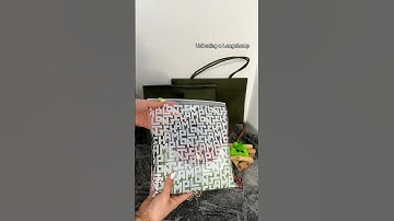 Loncghamp le pliage unboxing