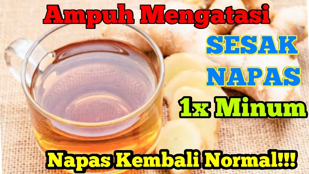 Ampuhh..!! Cara Mengobati Sakit Sesak Napas dan Asma, Dengan Bahan