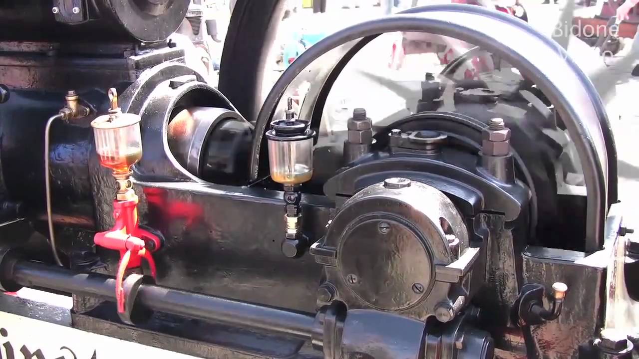 Deutz E10 - Start großer Stationärmotor - old engine start up - YouTube