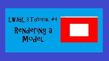 3D Game with LWJGL 3 Tutorial - #4 Rendering a Model