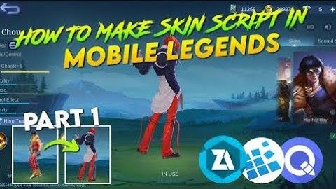 TUTORIAL: PANO GUMAWA NG SKIN SCRIPT SA ML | HOW TO MAKE SKIN SCRIPT IN MOBILE LEGENDS PART 1