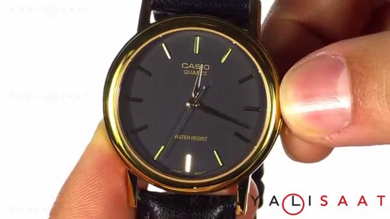 Casio Mtp 1095q 1a Erkek Kol Saati Youtube
