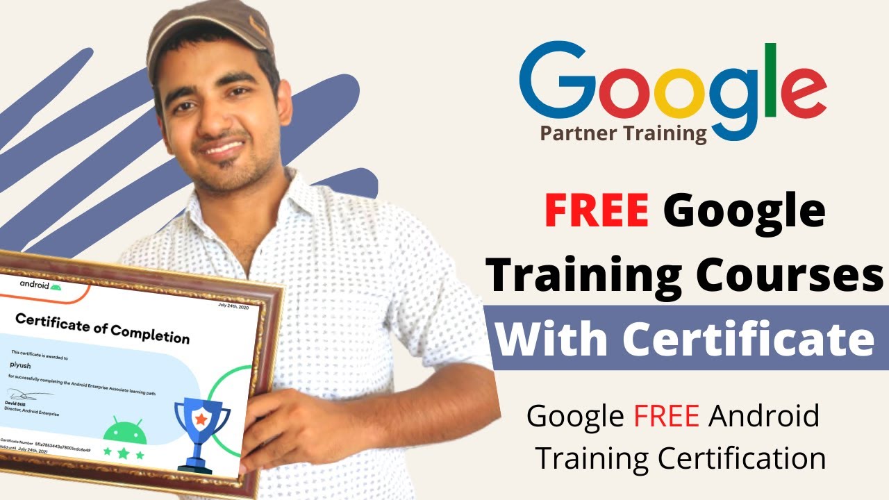 FREE GOOGLE Training Certificate Courses Google Android Developer