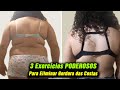 TREINO ARRASADOR PARA AFINAR AS COSTAS E DIMINUIR A GORDURINHA DAS COSTAS COM 3 EXERCÍCIOS #1