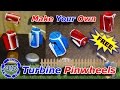 Make Turbine Pinwheels - Amazing Coke Can Project